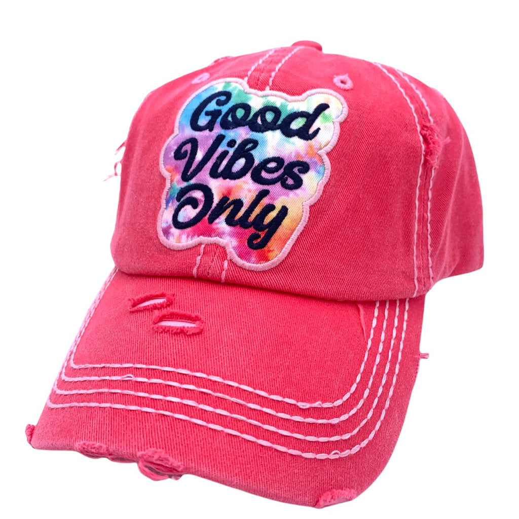 Vintage Washed Distressed Cotton Dad Hat Cotton Candy Print