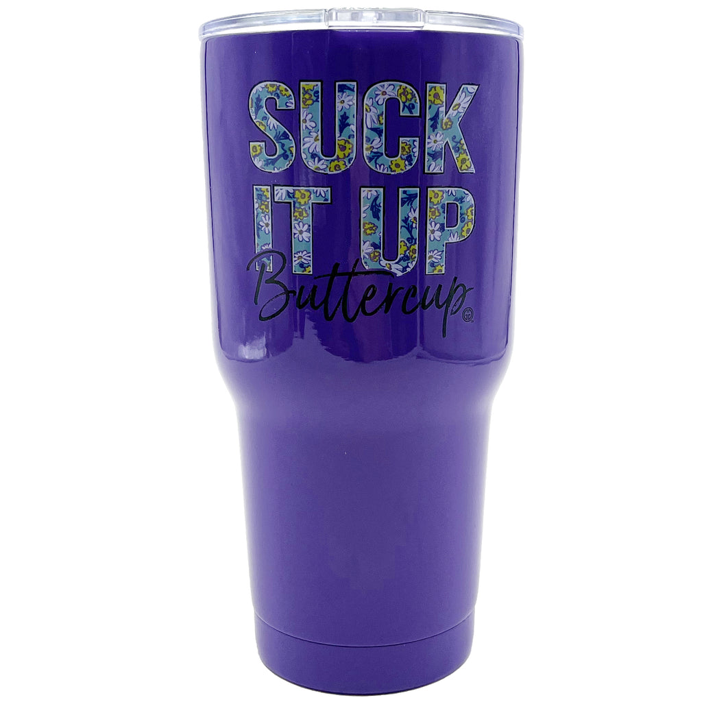 TB2468 Suck It Up Buttercup Stainless Steel Tumbler – girliegirloriginals