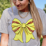 171 Softball Bow Athletic Grey