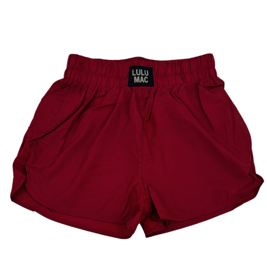 DD-MAROON LULU MAC SHORT