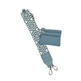 CG8844-18 Cell Phone Crossbody Blue White