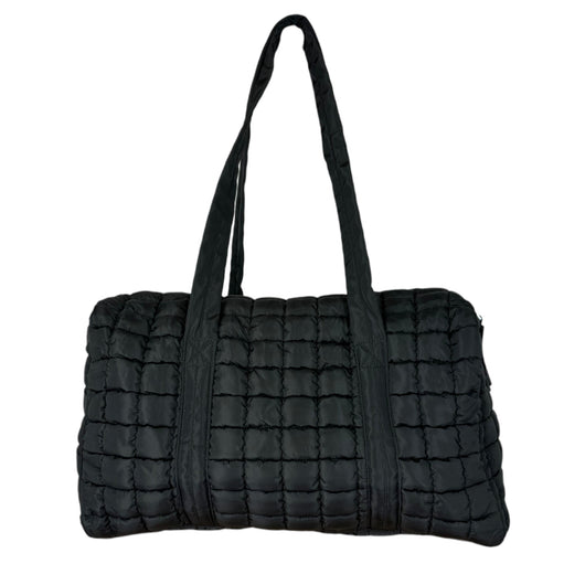 GZ-2812 Puffer Quilted Duffle Black – girliegirloriginals