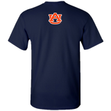 COLLEGE- AU - 4 - AU FOOTBALL BOW - NAVY