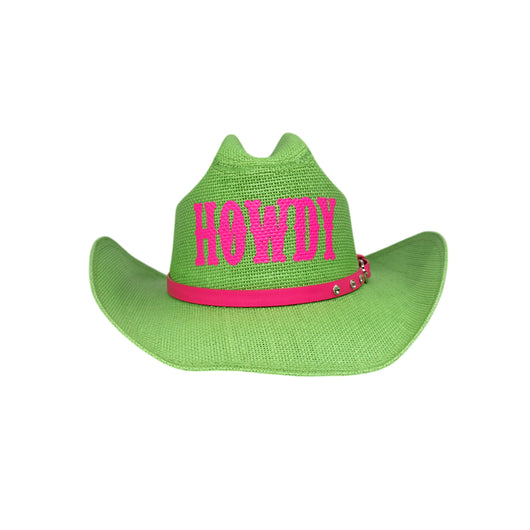 CH-1043- HOWDY GREEN/PINK