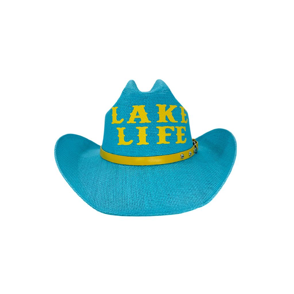 CH-1043- LAKE LIFE BLUE/YELLOW