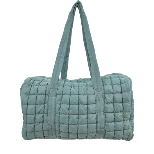 GZ-2812 Puffer Quilted Duffle Haze Blue