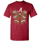 COLLEGE- ALABAMA - 4 - ALABAMA FOOTBALL BOW - CARDINAL