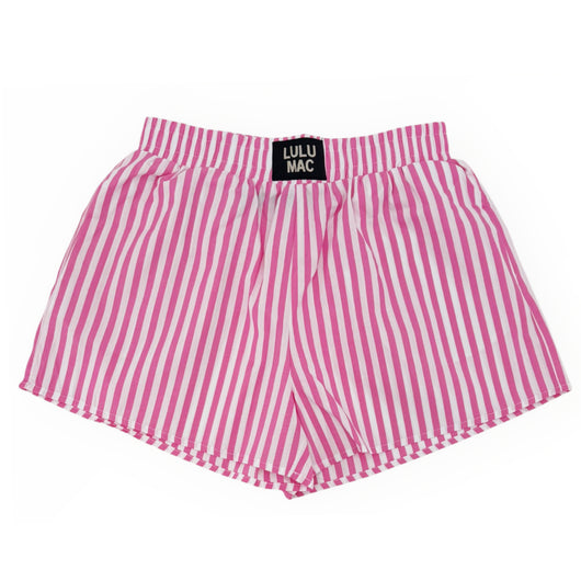 BXST- PINK STRIPED BOXER SHORT