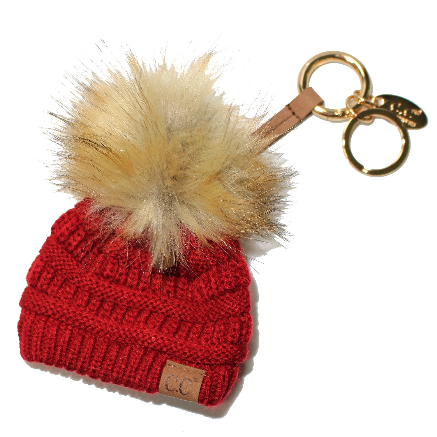 KB-33 Black Speckled Beanie Keychain – girliegirloriginals