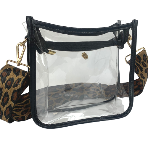 Clear clearance plastic crossbody